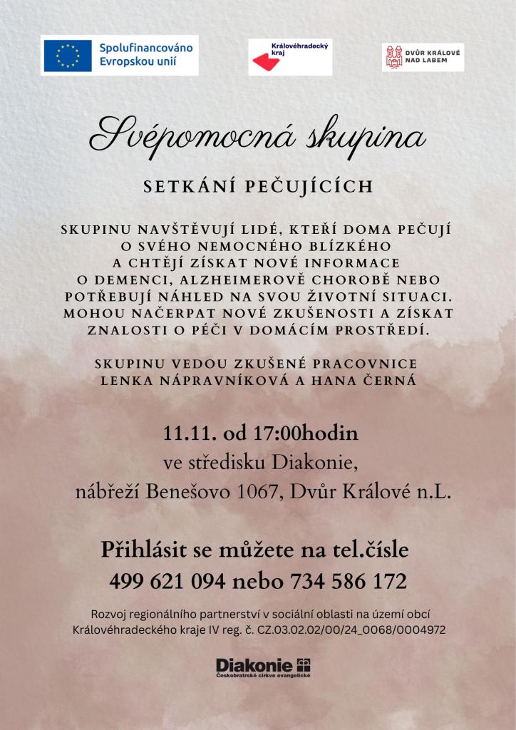 setkání pečujících