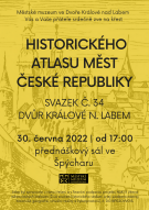 Křest knihy - Historický atlas měst ČR