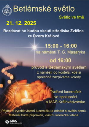 rozsvícené lucerničky