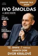 zábavná talk show s moderátorem